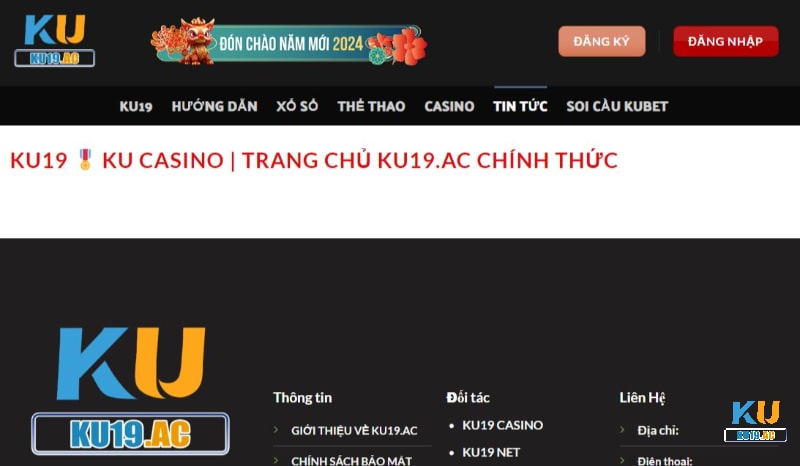 Link chính thức KU19