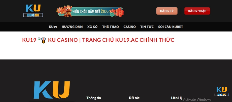 Ku19 thực chất chính là địa chỉ đại lý của Kubet