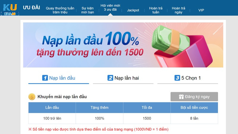 Vô vàn khuyến mãi hấp dẫn cho tân binh tham gia